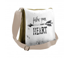 Follow Your Heart Messenger Bag