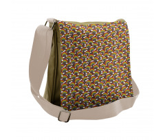 Colorful Magic Sky Messenger Bag