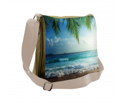 Palms Tropical Island Messenger Bag