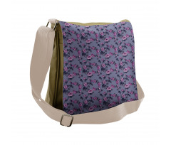 Nostalgic Garden Theme Messenger Bag