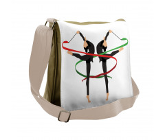 Olympic Sports Theme Messenger Bag