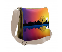 Skyline at Sunset Messenger Bag