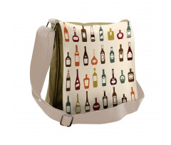 Alcoholic Strong Drinks Messenger Bag