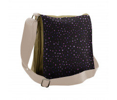 Colorful Hearts Spots Messenger Bag