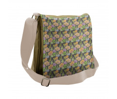 Botanical Romantic Messenger Bag