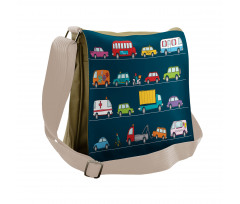 Trucks Van Bikes Messenger Bag