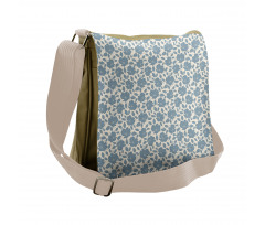 Flourishing Flora Leaves Messenger Bag