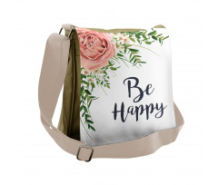 Romantic Bouquet Messenger Bag