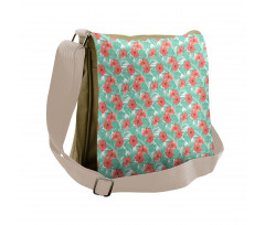 Hibiscus Blossom Messenger Bag