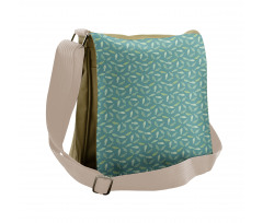 Stripes Triangles and Dots Messenger Bag