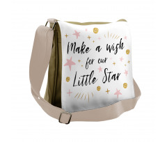 Make a Wish for Little Star Messenger Bag