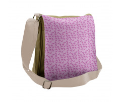 Pastel Trex Fossil Messenger Bag