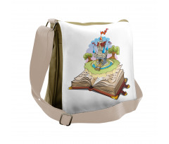 Fantasy Book World Messenger Bag