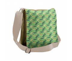 Insects and Butterflies Messenger Bag