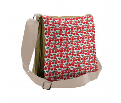 Blossoming Flowers of Spring Messenger Bag