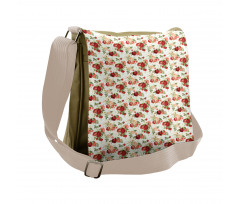 Romantic Vintage Composition Messenger Bag