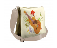 Spring Guitar Composition Messenger Bag