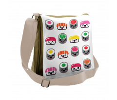 Kawaii Style Sushi Messenger Bag