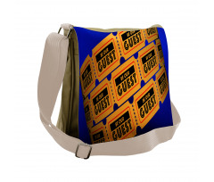 Event Theatre Tickets Messenger Bag