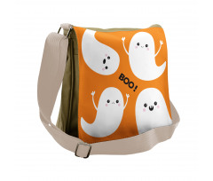 Flying Ghost Spirit Character Messenger Bag