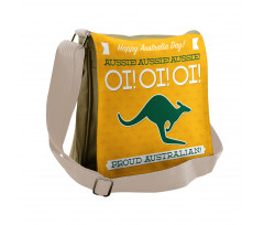 Kangaroo Animal Messenger Bag