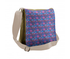 Botanical and Exotic Messenger Bag