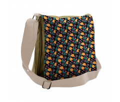 Artwork in Hawaiian Style Messenger Bag