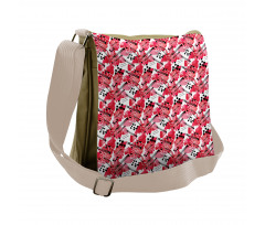 Flower of Hawaiian Jungles Messenger Bag