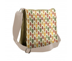 Colorful Beans Vintage Style Messenger Bag