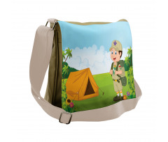 Nature Forest Adventure Messenger Bag