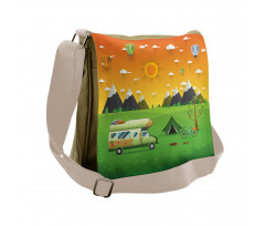 National Park Landscape Messenger Bag