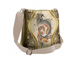 Serpent Mythological Messenger Bag