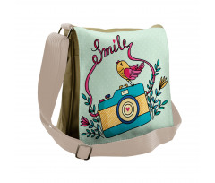 Love Bird Chirping Creative Messenger Bag