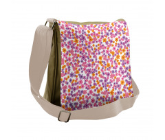 Meadow of Spring Daisies Messenger Bag