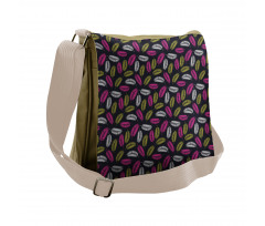 Beach Ocean Leafage Design Messenger Bag