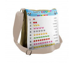 Count to Ten Learning Messenger Bag