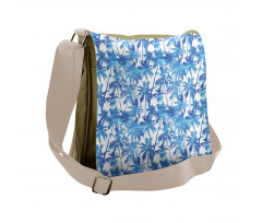 Palm Tree Jungle Theme Messenger Bag