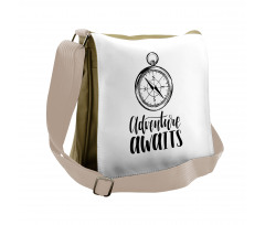 Marine Life Phrase Messenger Bag