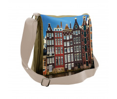 Medieval Buildings City Messenger Bag