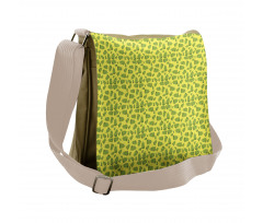 Ornate Tropical Composition Messenger Bag