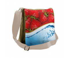 Summer Fruit and Water Messenger Bag
