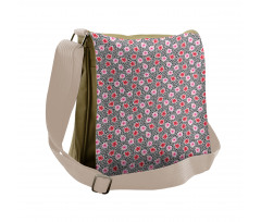 Blossoming Hawaiian Flowers Messenger Bag