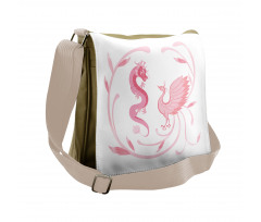 Dragon Mythical Bird Messenger Bag