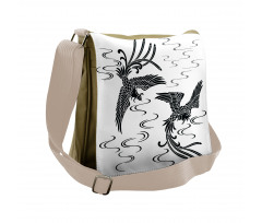 Egyptian Oriental Birds Messenger Bag