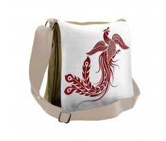 Traditional Chinese Bird Messenger Bag