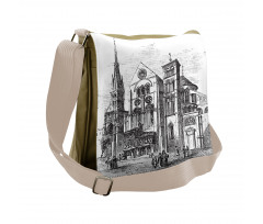 Notre-Dame-en-Vaux Art Messenger Bag