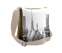 Monument Sketch Messenger Bag