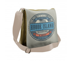 Ocean State of USA Messenger Bag