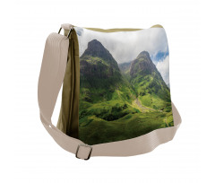 Glencoe Highlands Clouds Messenger Bag