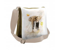 Paintbursh Art Messenger Bag